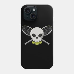 Tennis crew Jolly Roger pirate flag (no caption) Phone Case