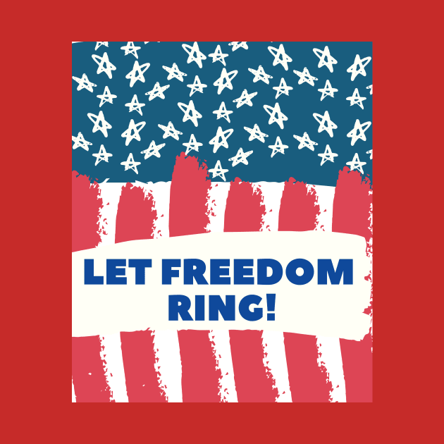 LET FREEDOOM RING! USA Flag Shirt, chemise vintage du 4 juillet, t-shirt du 4 juillet, 4 juillet usa, 4 juillet drapeau, 4 juillet vacances, 4 juillet garçons by Be Awesome one