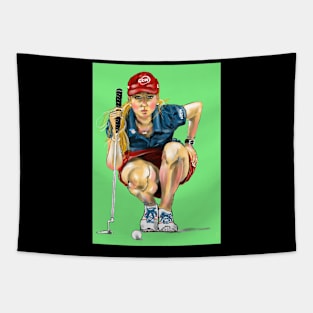 Golf Time Tapestry