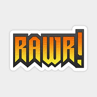 RAWR! Magnet