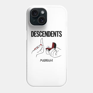 The Descendents Marriage Fan Artwork Phone Case