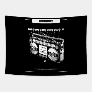 Boombox Tapestry