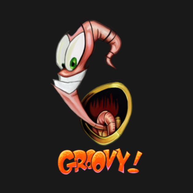 Discover Earthworm Jim - Videogames - T-Shirt