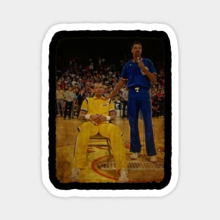 Kareem Abdul Jabbar and Julius Erving Magnet