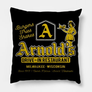 Arnold's Drive In Worn Pillow