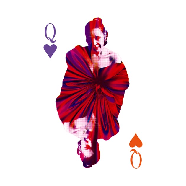 Billie Holiday queen of hearts by HAPPY TRIP PRESS