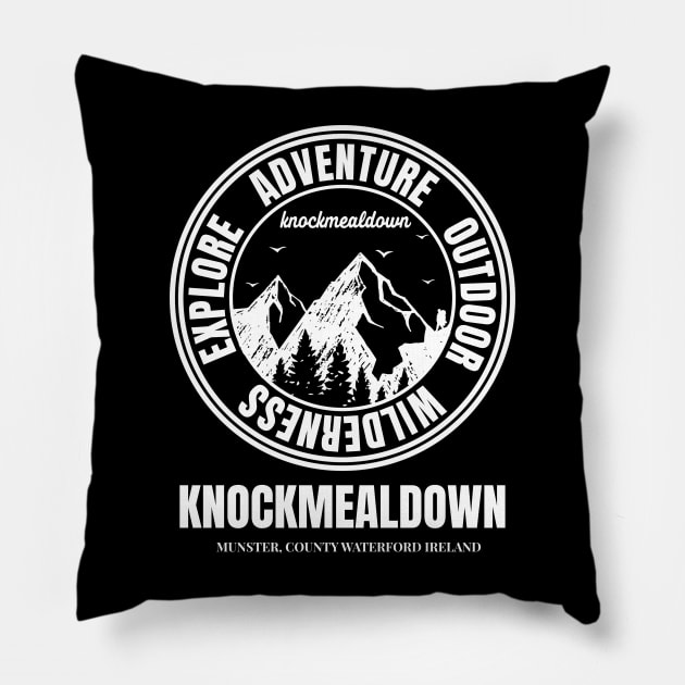 Knockmealdown Mountain, Mountaineering In Ireland Locations Pillow by Eire