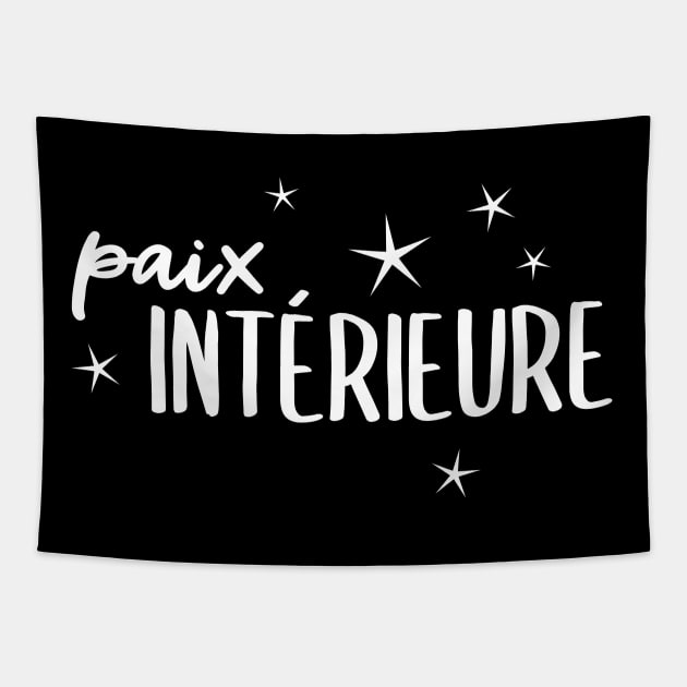 Paix Intérieure Tapestry by BlueZenStudio