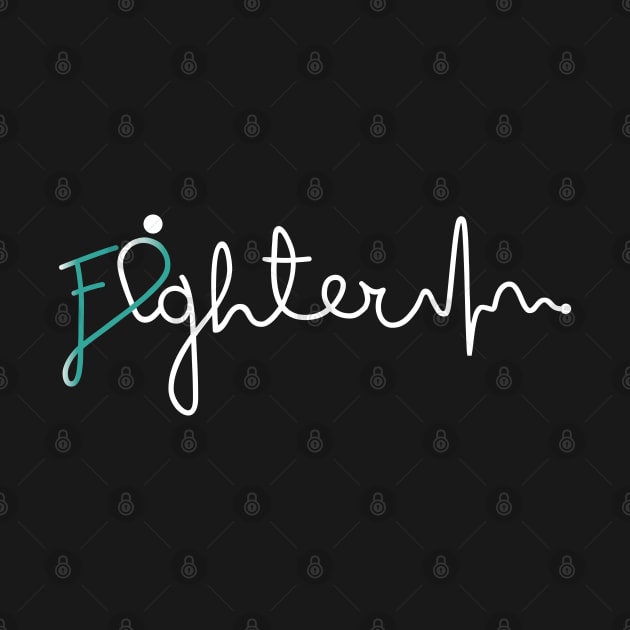 Fighter- Cervical Cancer Gifts Cervical Cancer Awareness by AwarenessClub