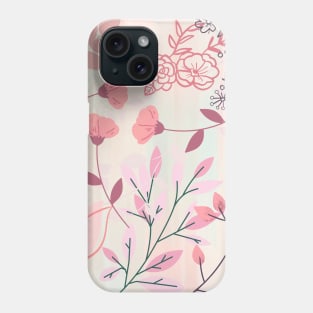 Multicolored flower pattern Phone Case