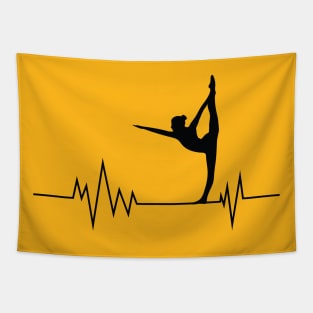 I'm a Warrior yoga Tapestry