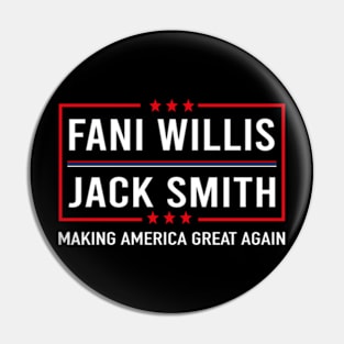 Fani WIllis Jack Smith Making America Great Again Pin