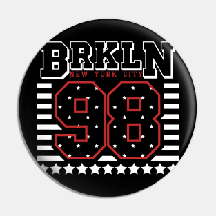 Brooklyn 98 Pin