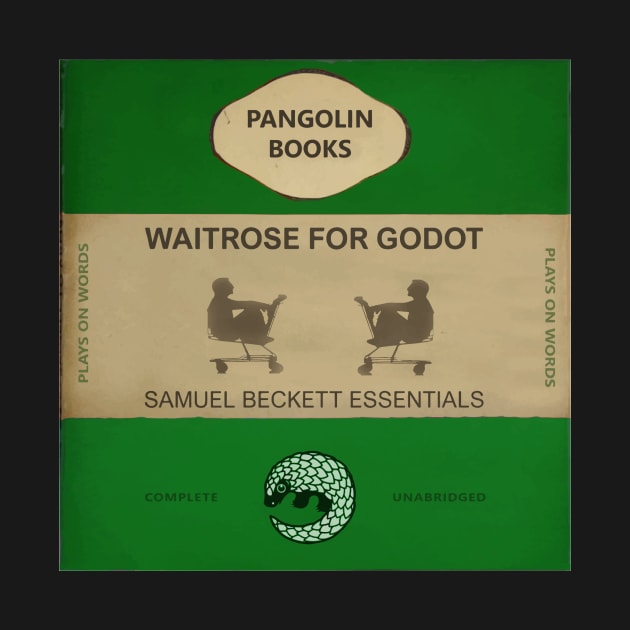 Waitrose for Godot - coaster by BenCowanArt