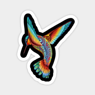 Tribal Humming Bird Magnet