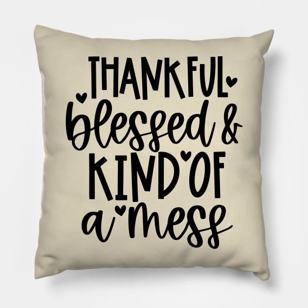 Kind of a mess.. Pillow by ExprEssie