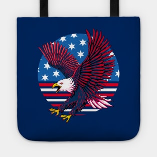 American Eagle Flag Tote