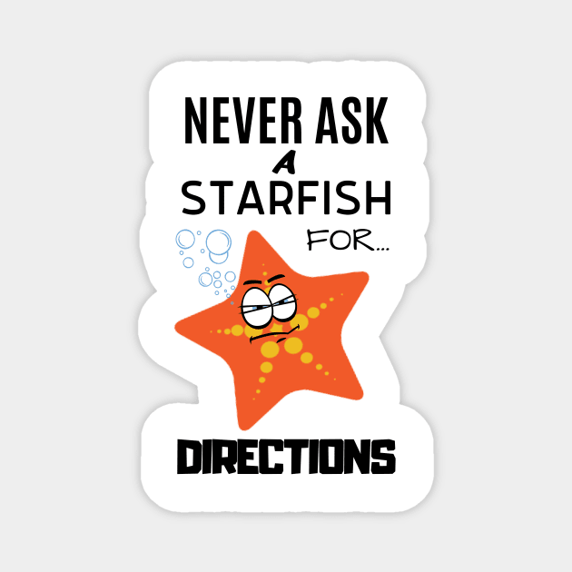 Angry Starfish Magnet by Next Graffics