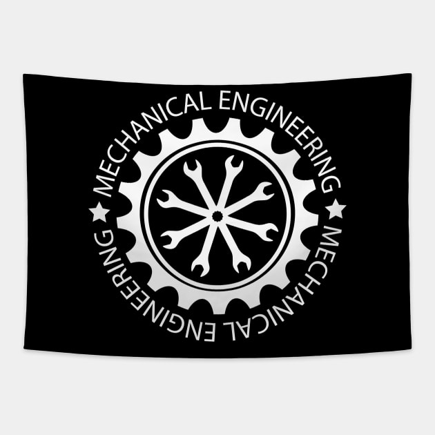 mechanical engineering mechanic engineer Tapestry by PrisDesign99