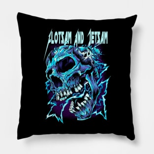 FLOTSAM AND JETSAM MERCH VTG Pillow