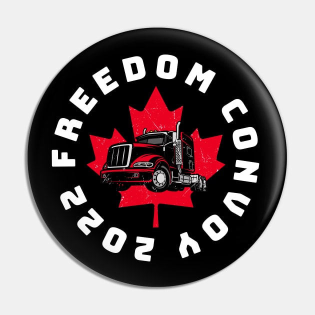 Canadanian Freedom Convoy 2022 Pin by Thermul Bidean