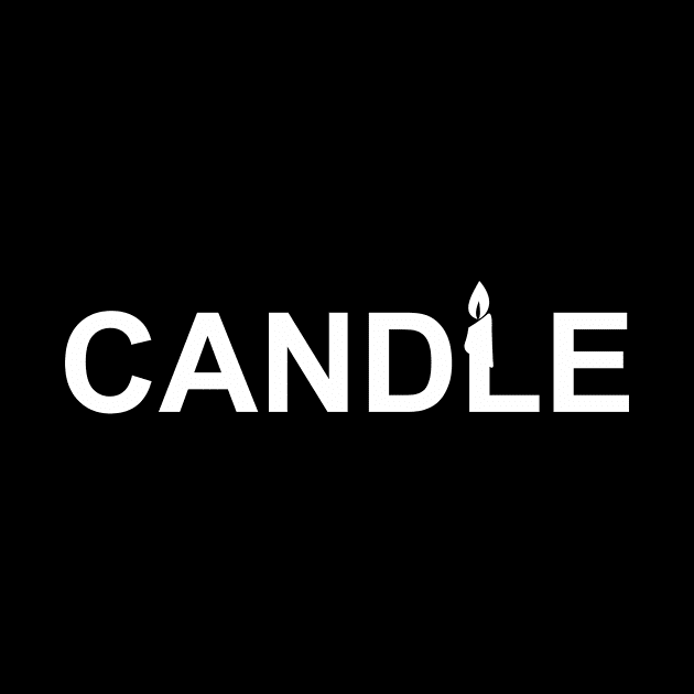 Candle Wordmark by vectorclothes