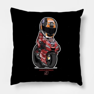 Danilo Petrucci 9 Cartoon Pillow