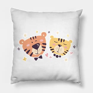 Cute Tigers Pillow