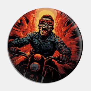 Infernal Rider Pin