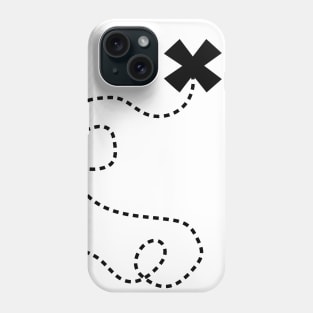 The X marks the spot Phone Case