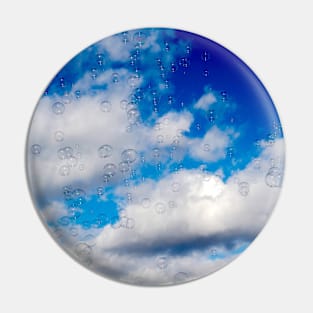Bubbles in the sky Pin