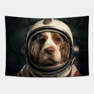 Astro Dog - Clumber Spaniel Tapestry