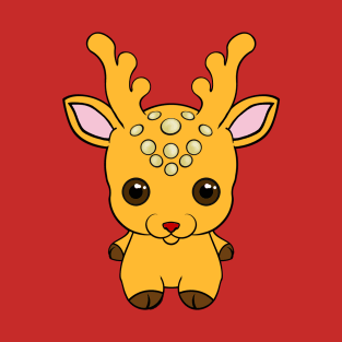 Golden Reindeer T-Shirt