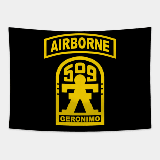 Mod.1 Geronimo 509th Airborne Parachute Infantry Tapestry