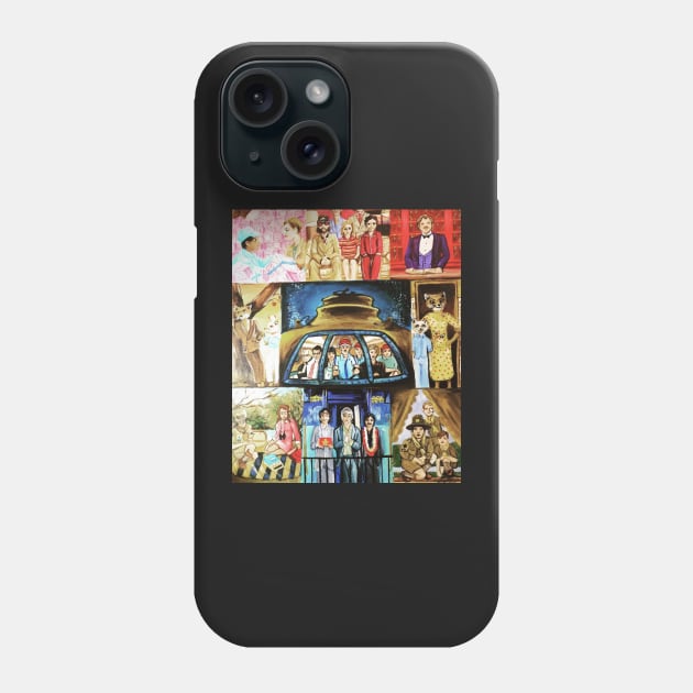 Wes Anderson Phone Case by xandra-homes