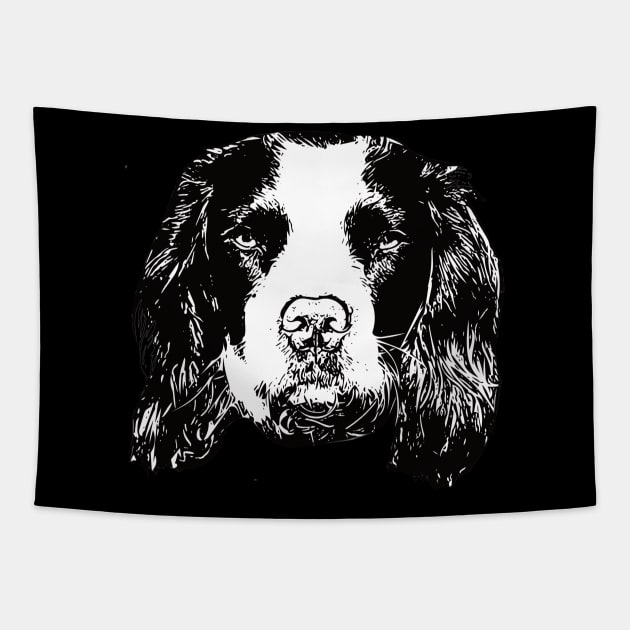 English Springer Spaniel - Ess Christmas Gifts Tapestry by DoggyStyles