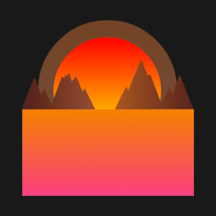 RETRO SUNSET T-Shirt