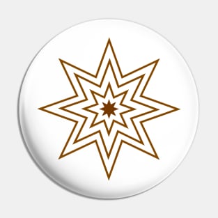 STAR OCTAGON Pin