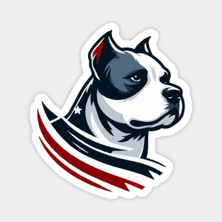 American Staffy Magnet