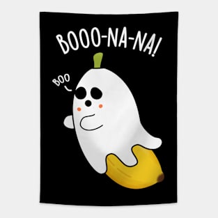 Boo-nana Funny Ghost Banana Pun Tapestry