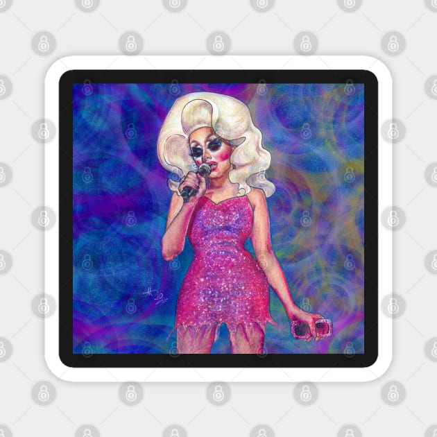 Trixie Mattel Magnet by AAHarrison