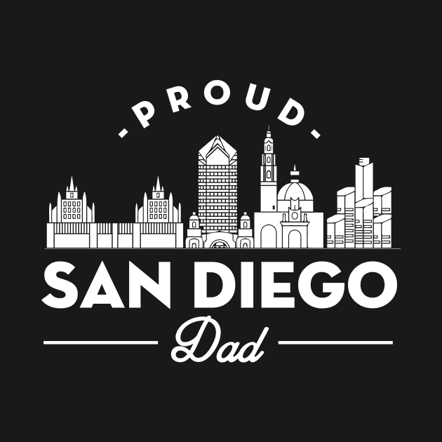 San Diego Proud San Diego Dad by HouldingAlastairss