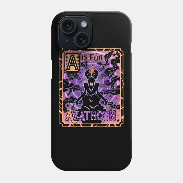 A is for Azathoth Phone Case by cduensing