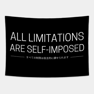 All Limitations Are Self-Imposed Tapestry