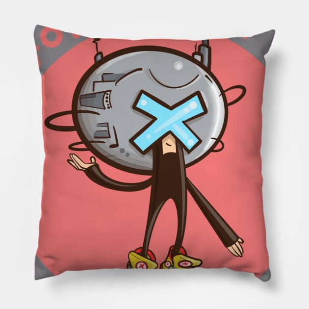 X Gon’ Give It To Ya Pillow by SaddestFactory