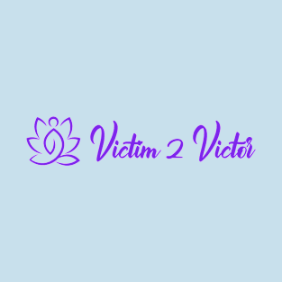 Victim to Victor Logo T-Shirt