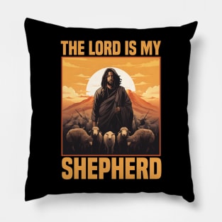 The Lord Is My Shepherd Psalm 23 Christian Gift Pillow