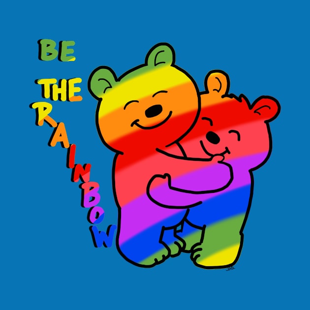 be the rainbow bears by wolfmanjaq