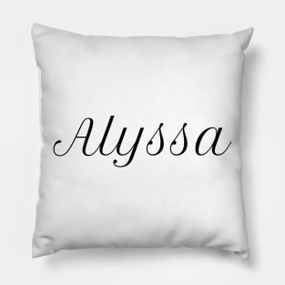 Alyssa Pillow