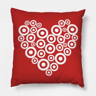 Darts And Hearts Pillow